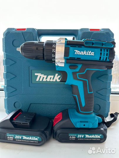 Шуруповерт makita новый