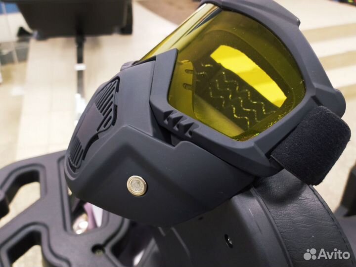 Очки маска для снегохода горных лыж (двойная линза