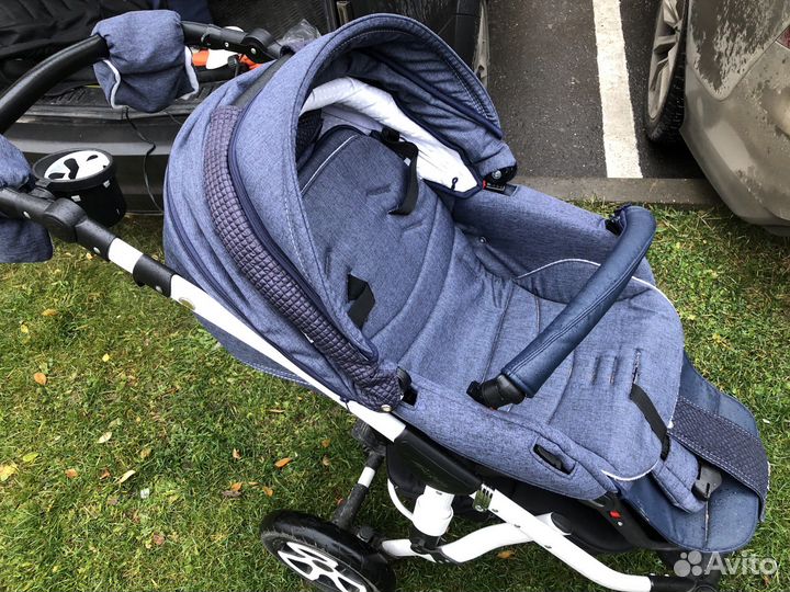 Коляска зима/лето adamex 2 в 1