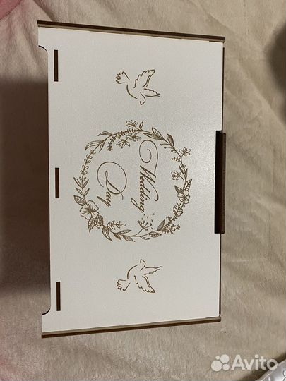 Свадебный сундук для денег