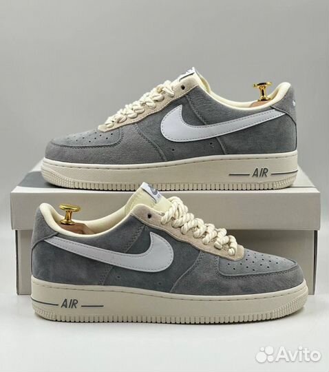 Nike Air Force 1: Серый - Непревзойденный Стиль