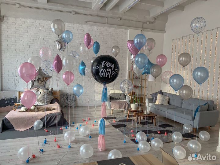 Воздушные и гелиевые шары. Доставка