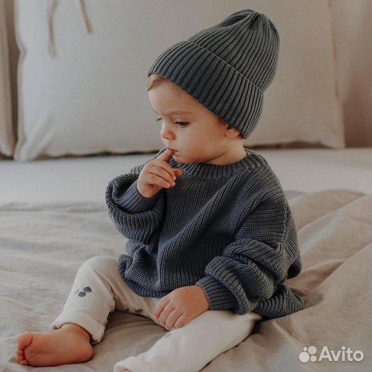 Вязаный джемпер детский