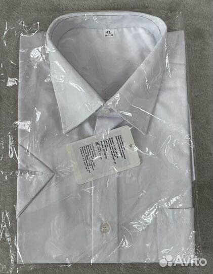 Рубашка классическая с коротким рукавом