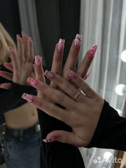 Маникюр/Наращивание ногтей Crazy nails крейзи