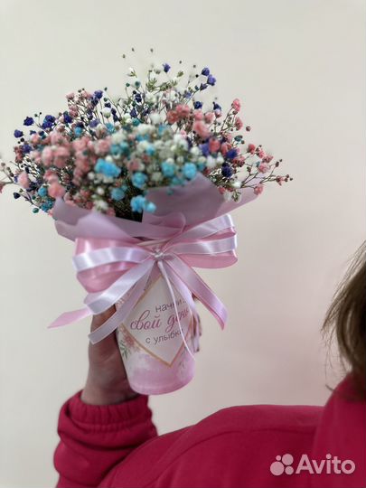 Букет из гипсофилы с доставкой