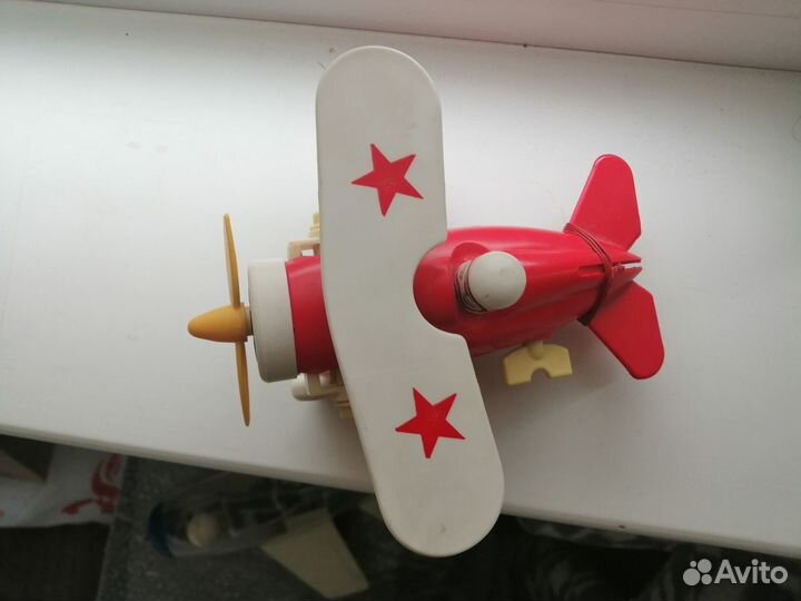 Игрушка самолет СССР (комплект 2шт.)