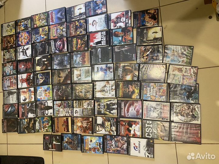 Sony PS2 85 игр обмен