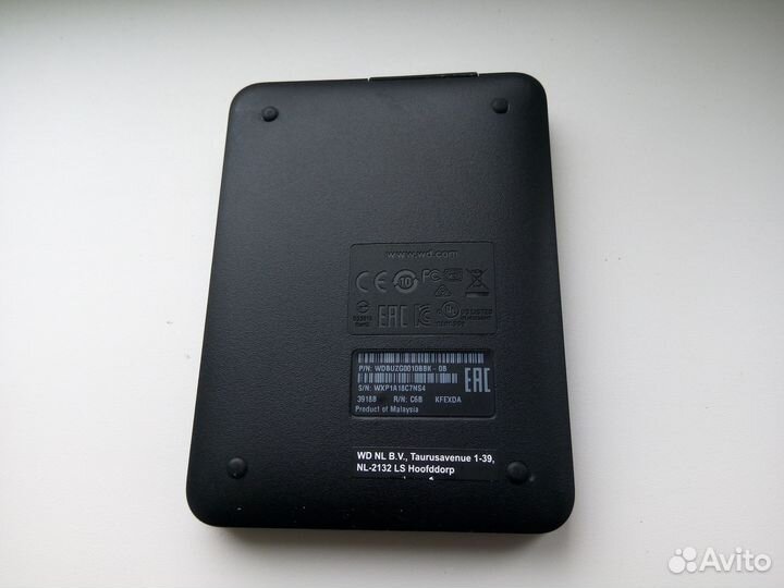 Внешний диск HDD WD Elements Portable 1 Tb