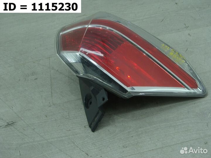 Фонарь задний левый наружный Nissan X-Trail