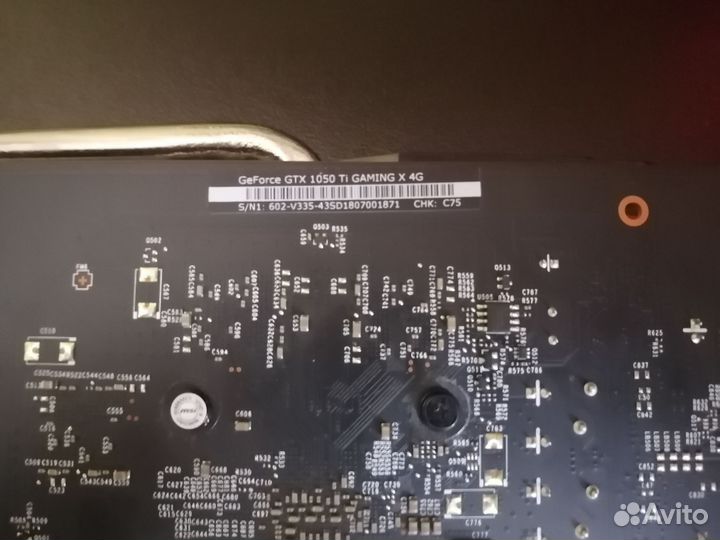 Видеокарта MSI GeForce GTX 1050 Ti 4gb