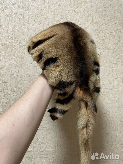 Шапка норковая женская