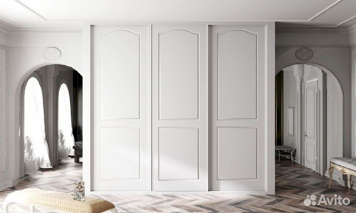 Двери купе для встроенного шкафа