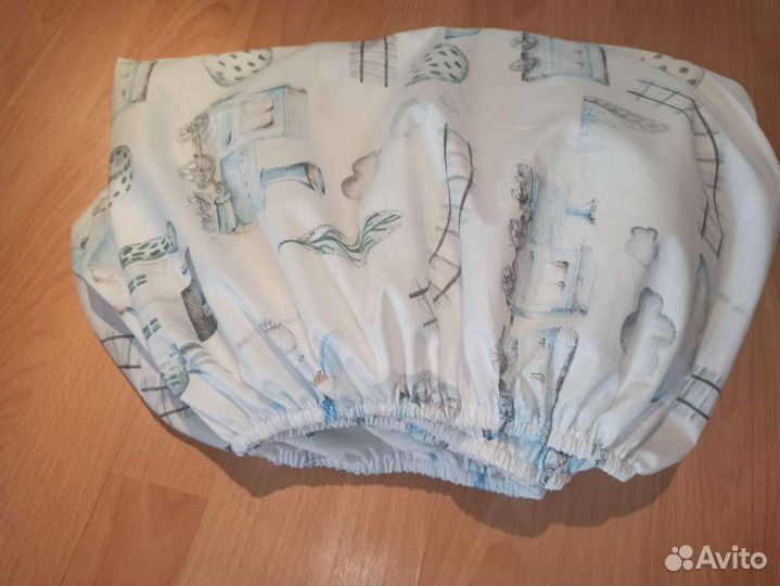 Простынь на резинке 160 80