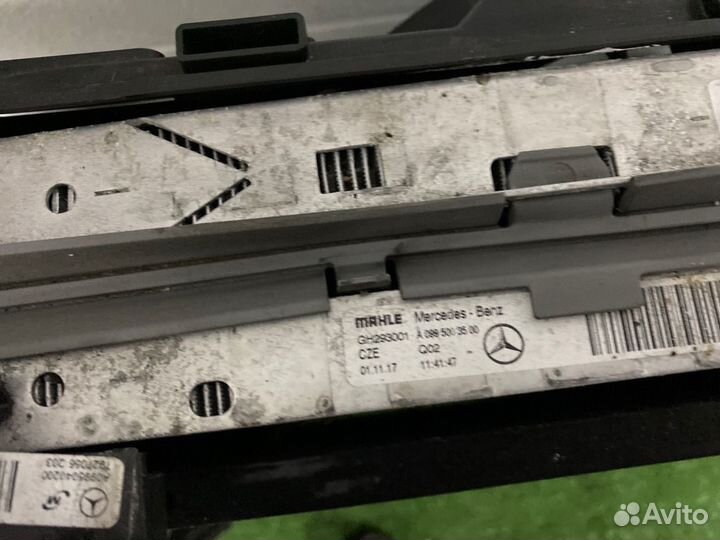 Кассета радиаторов Mercedes-Benz S-Class W222 M256