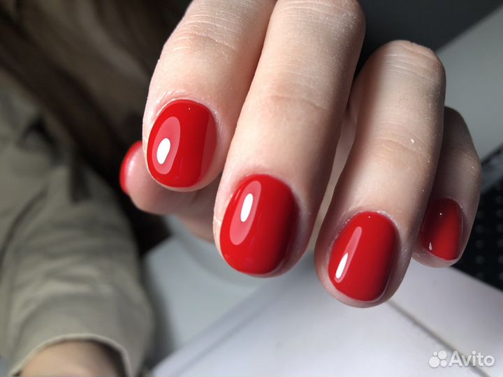 Маникюр с покрытием