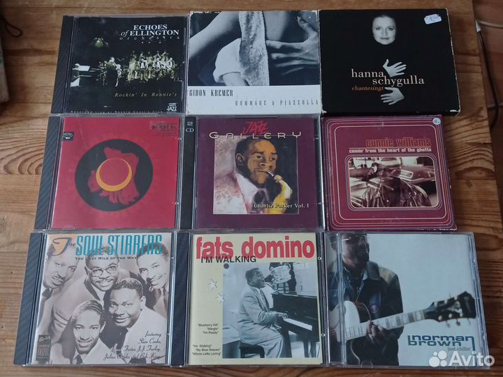 Коллекция фирменных CD джаз/jazz 50 штук