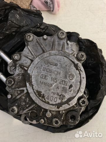 Тандемный вакуумный насос на audi