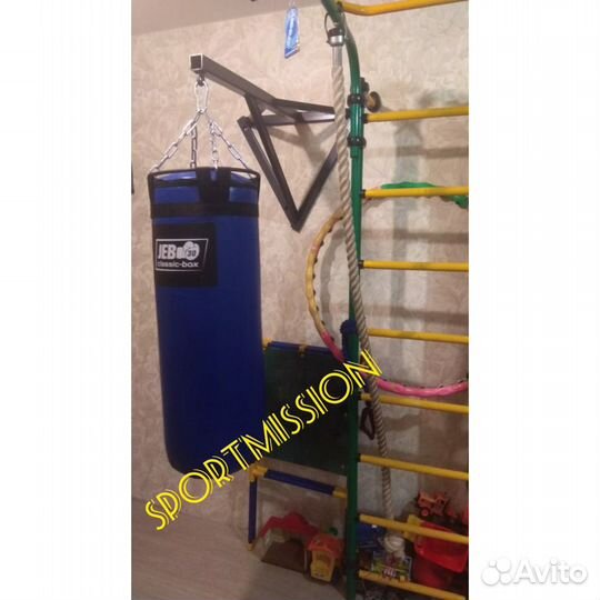 Боксерский мешок 30 кг синий