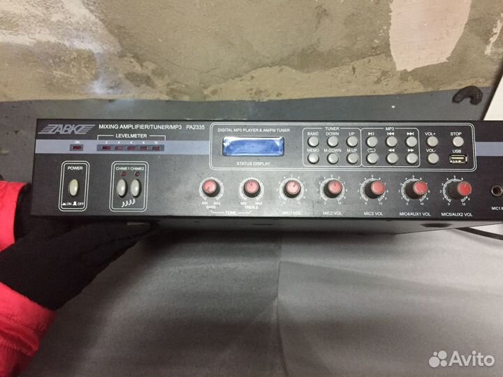 Трансляционный микшер-усилитель авк ра-2335