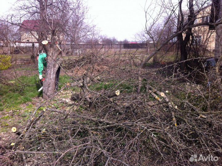 Уборка участков