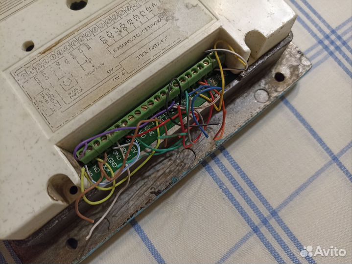 Блок вызова домофона мк20.2-TM4E