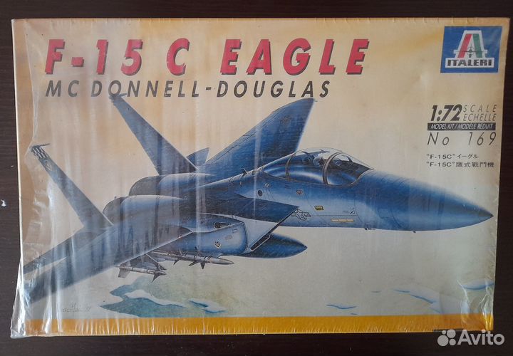 Сборная модель самолета F-15 C Eagle