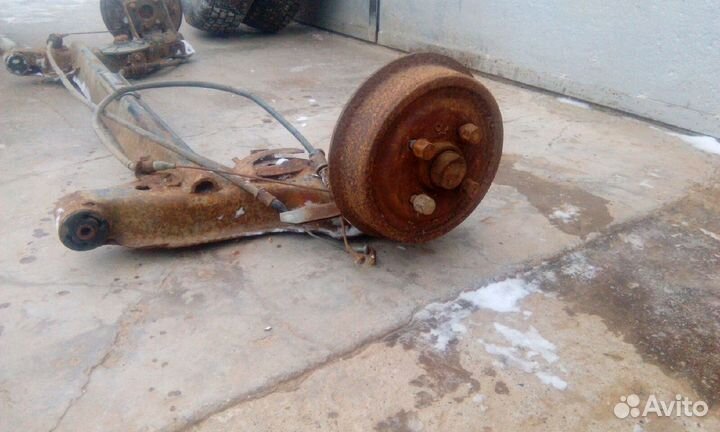 Задняя балка daewoo nexia