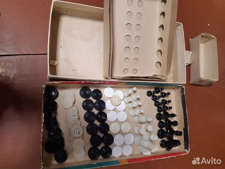 Набор из трёх игр советский