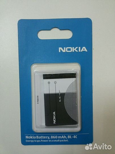 Акб Nokia BL-4C/5С/5CB/4UL