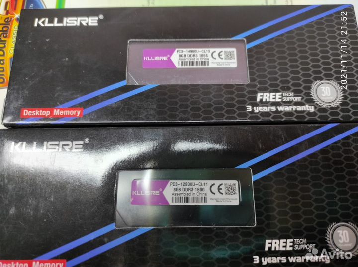 Оперативная память DDR4 DDR3 Kllisre Atermiter