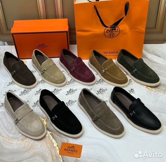 Лоферы Мокасины Hermes Женские Размер 36-40