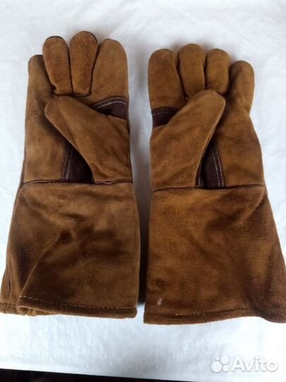 Краги сварочные спилковые, зимние