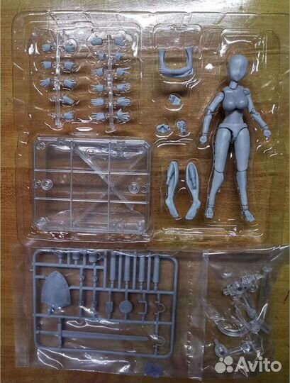 Манекен для рисования с деталями