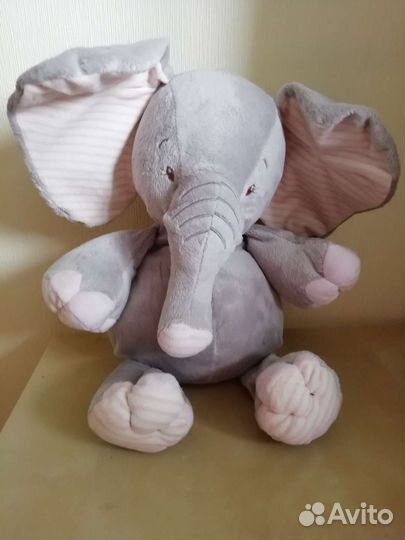 Слоны мягкая игрушка
