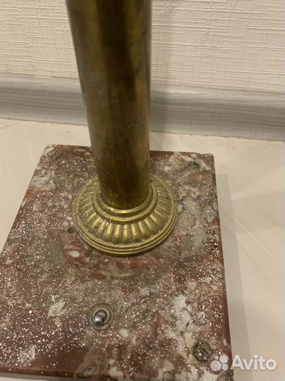 Старинная настольная лампа