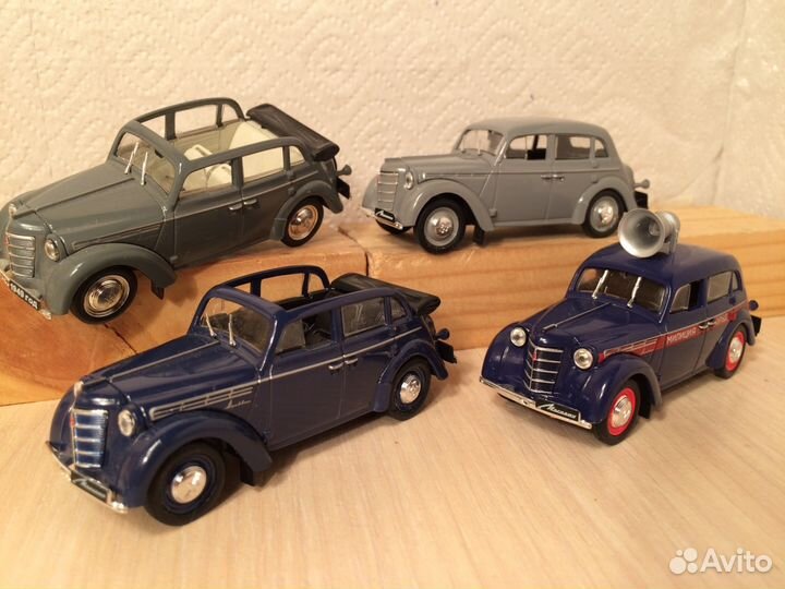 Москвичи Автолегенд, масш. 1/43