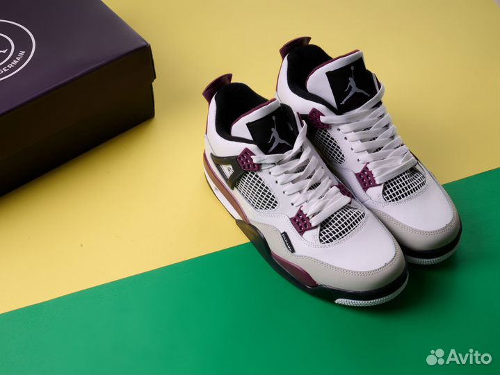 Air Jordan 4 Retro Bordeaux x Paris Saint-Germain