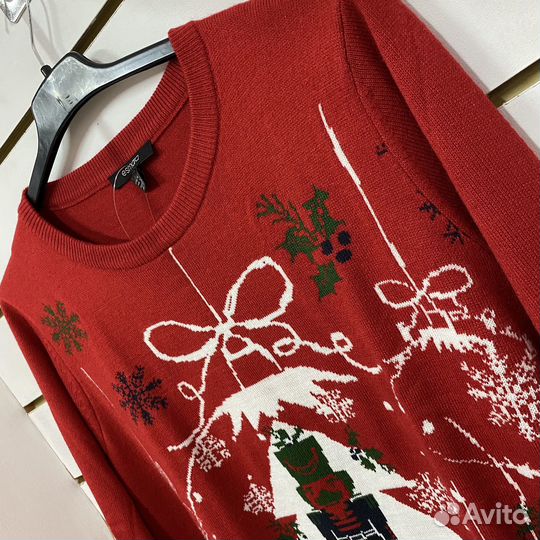 Джемпер новогодний 50