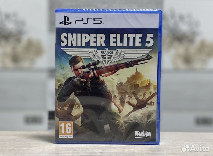 Sniper Elite 5 (Новый Диск) Sony PS5 Рус версия