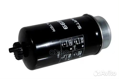 Фильтр топливный первичный сепаратор со сливом