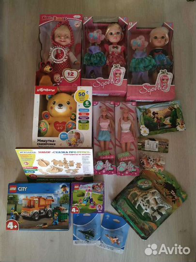 Игрушки новые