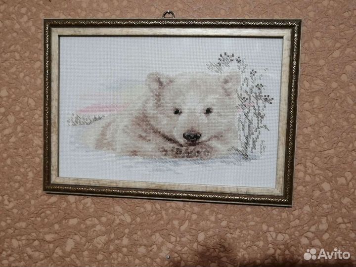 Картина вышитая крестом