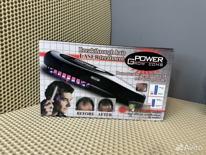 Лазерная расчёска-стимулятор роста волос Power