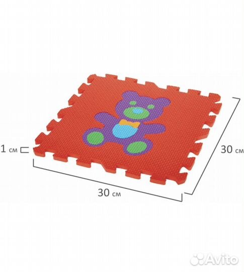 Развивающий коврик пазл
