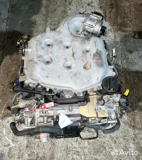 Двигатель infinity FX35/M35 / nissan fuga VQ35DE