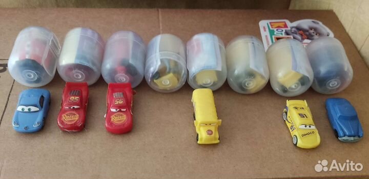 Киндер тачки шоки токи