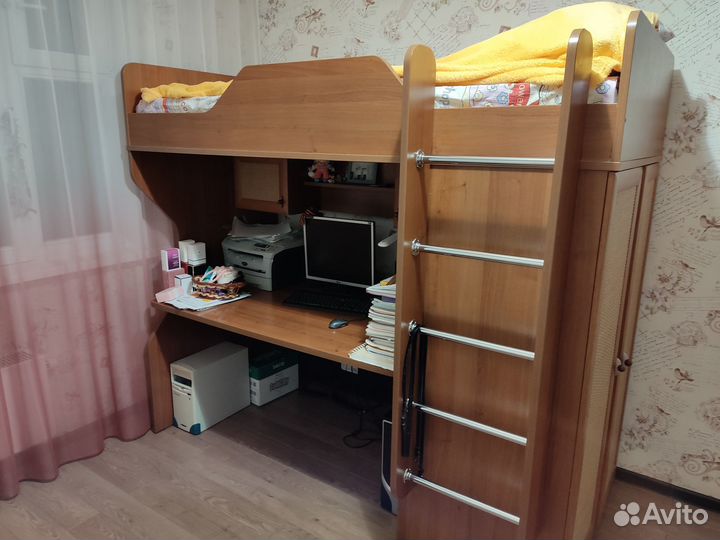 Кровать чердак