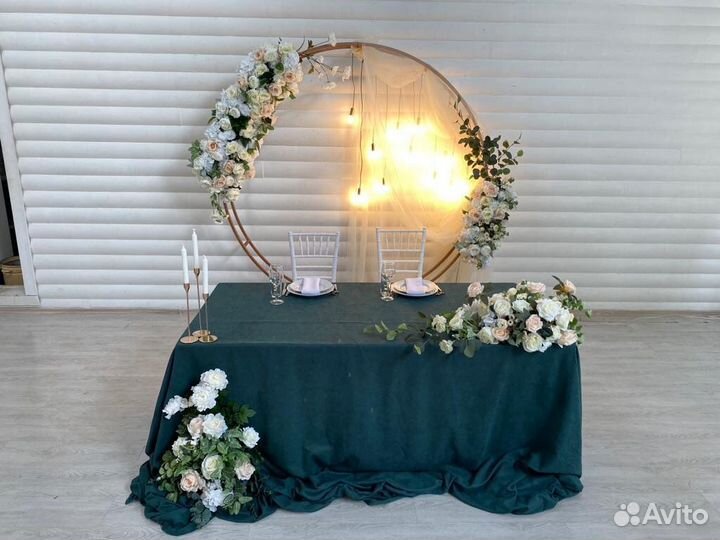 Оформление свадьбы(свадебный декор)