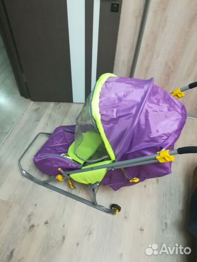 Коляска санки